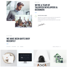 Modern Web Studio & Creative Agency WordPress Responsive Website
