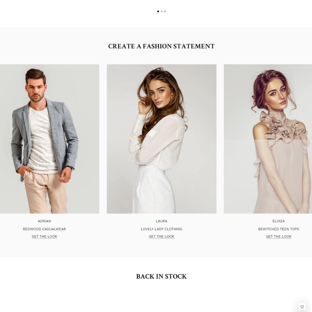 Fashion Store Shopify Shopping Website