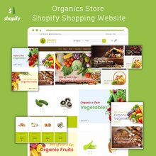 Organics Store Shopify Shopping Website