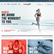 Workout WordPress Responsive Website