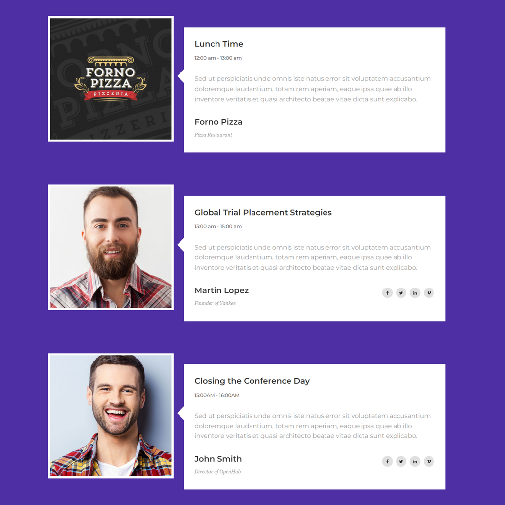 Events & Conference WordPress Responsive Website