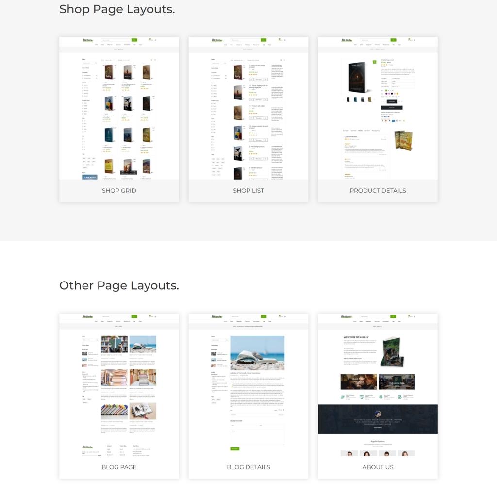 Book Store Shopify Shopping Website