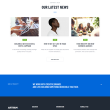 Modern Web Studio & Creative Agency WordPress Responsive Website