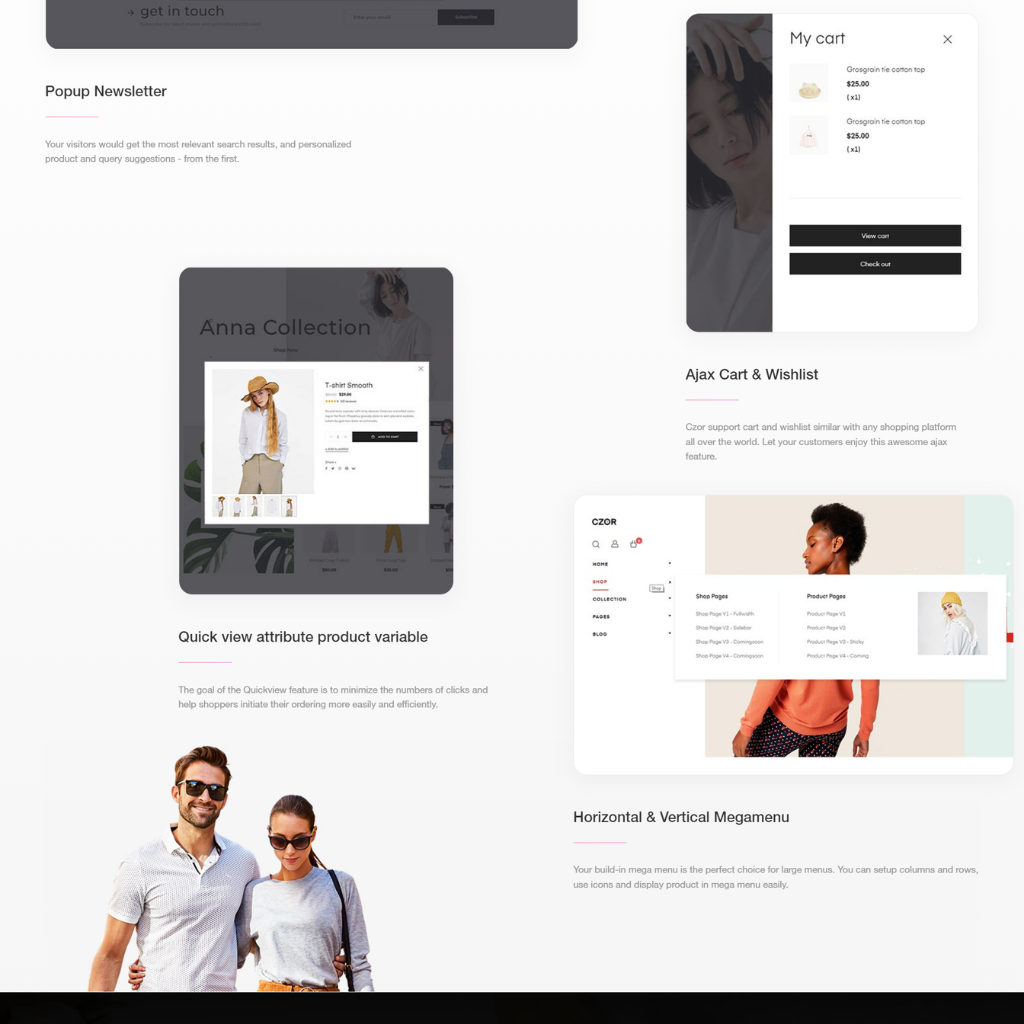 A Minimalist  Shopify Shopping Website