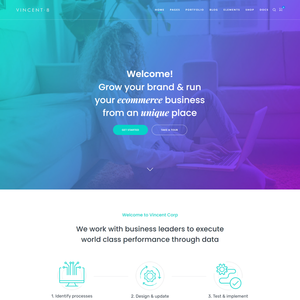 Advanced Custamized WordPress Responsive Website