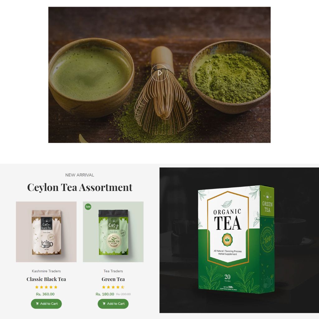 Tea Production Company Shopify Shopping Website