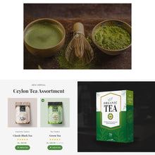 Tea Production Company Shopify Shopping Website