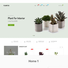 Gardening & Houseplants Store Shopify Shopping Website