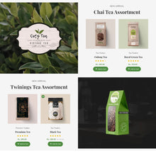 Tea Production Company Shopify Shopping Website