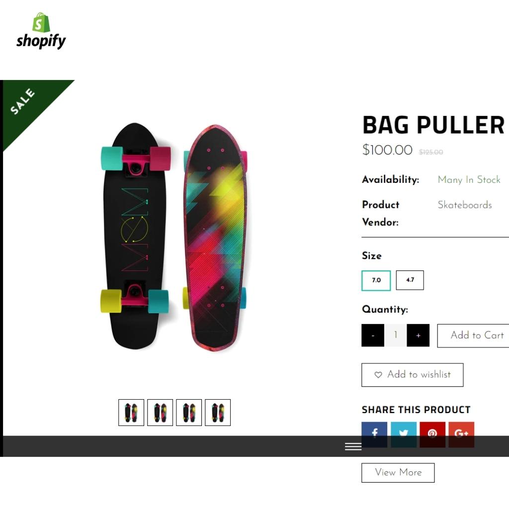Sports Shopify Website