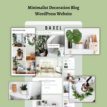 Minimalist Decoration Blog WordPress Responsive Website