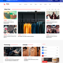 Climate News WordPress Responsive Website