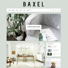 Minimalist Decoration Blog WordPress Responsive Website