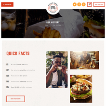 Modern Food Fest and Food Delivery WordPress Responsive Website