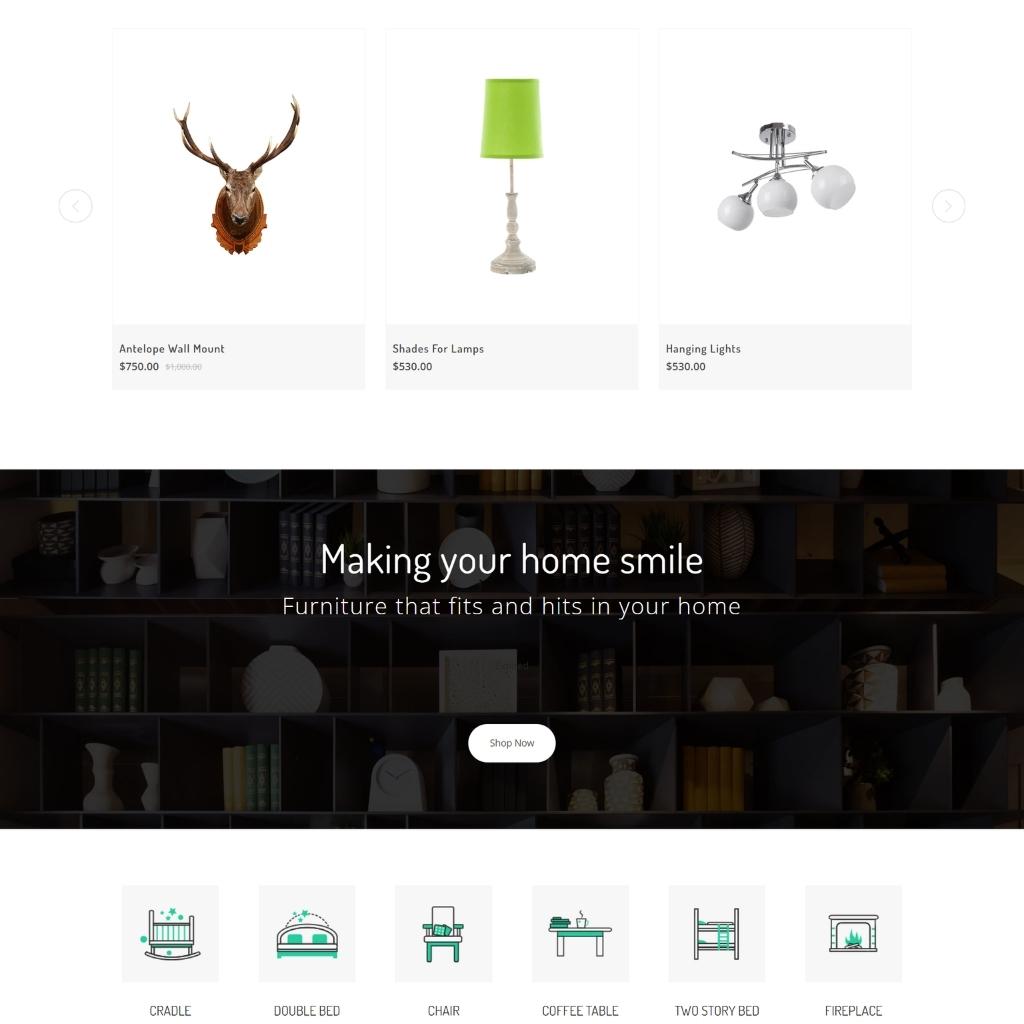 Furniture Store Shopify Shopping Website