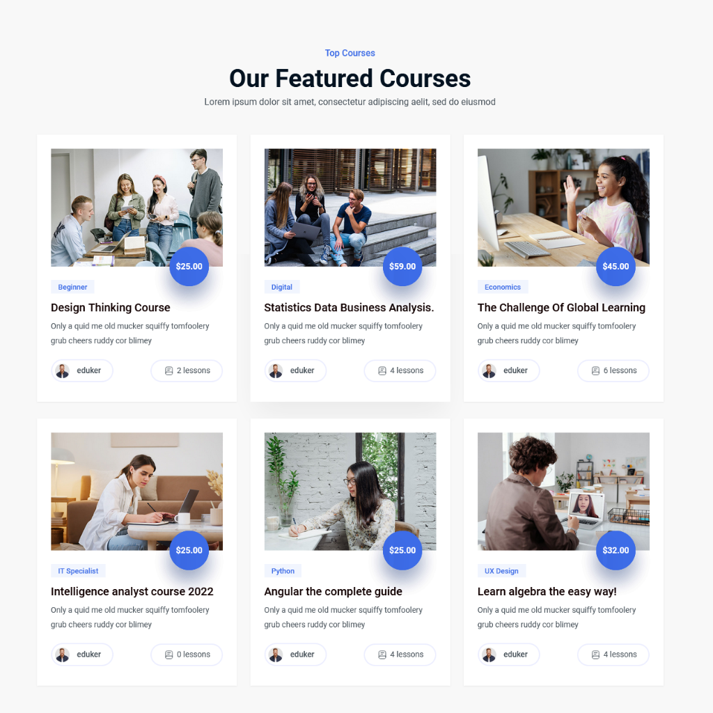 Education WordPress Responsive Website