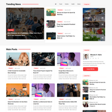 Climate News WordPress Responsive Website