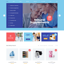 Pharmacy Shop WordPress Responsive Website