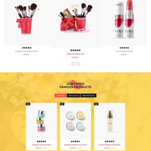 Cosmetics Store Shopify Shopping Website