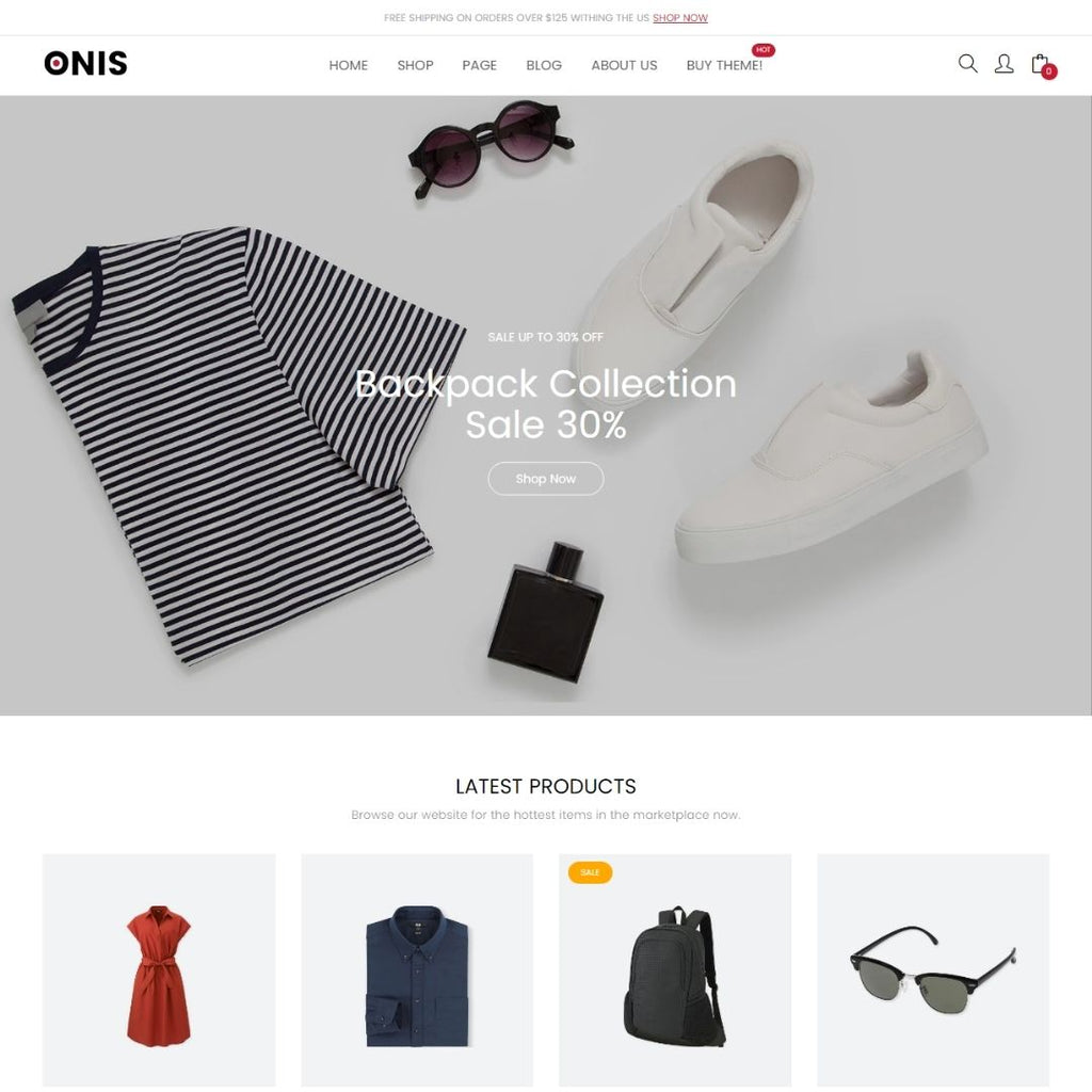 Multi Product - Shopping Ecommerce Shopify Website
