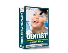 30 Ultimate Dentist Social Media Posts Canva Tempelate
