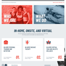 Workout WordPress Responsive Website