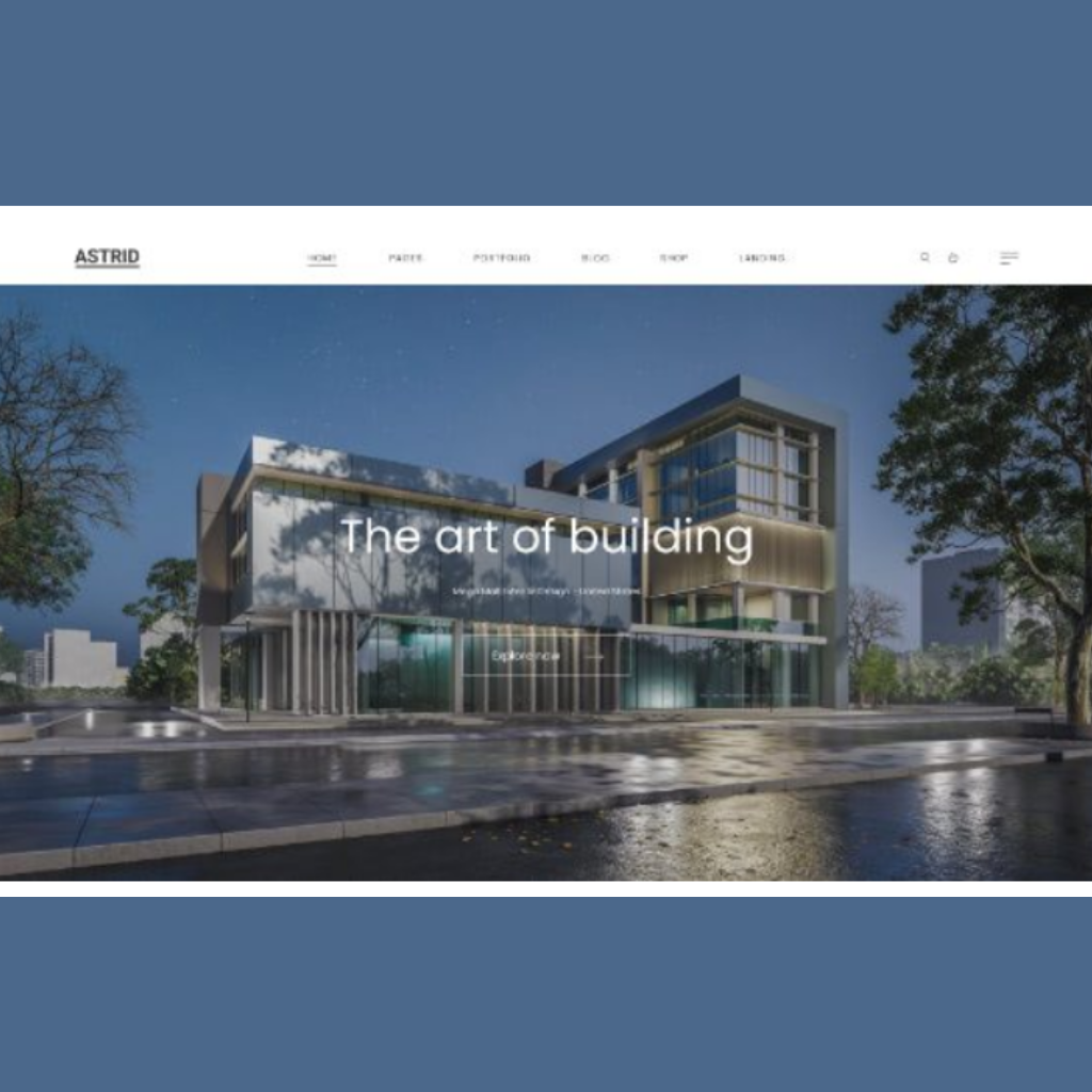 Architecture, Interior Creative WordPress Responsive Website