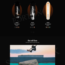 Skateboard Store Company Shopify Shopping Website