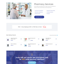 Pharmacy Shop WordPress Responsive Website