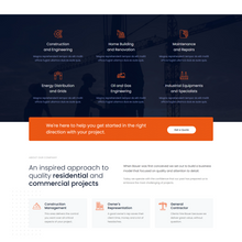 Construction & Industrial WordPress Responsive Website