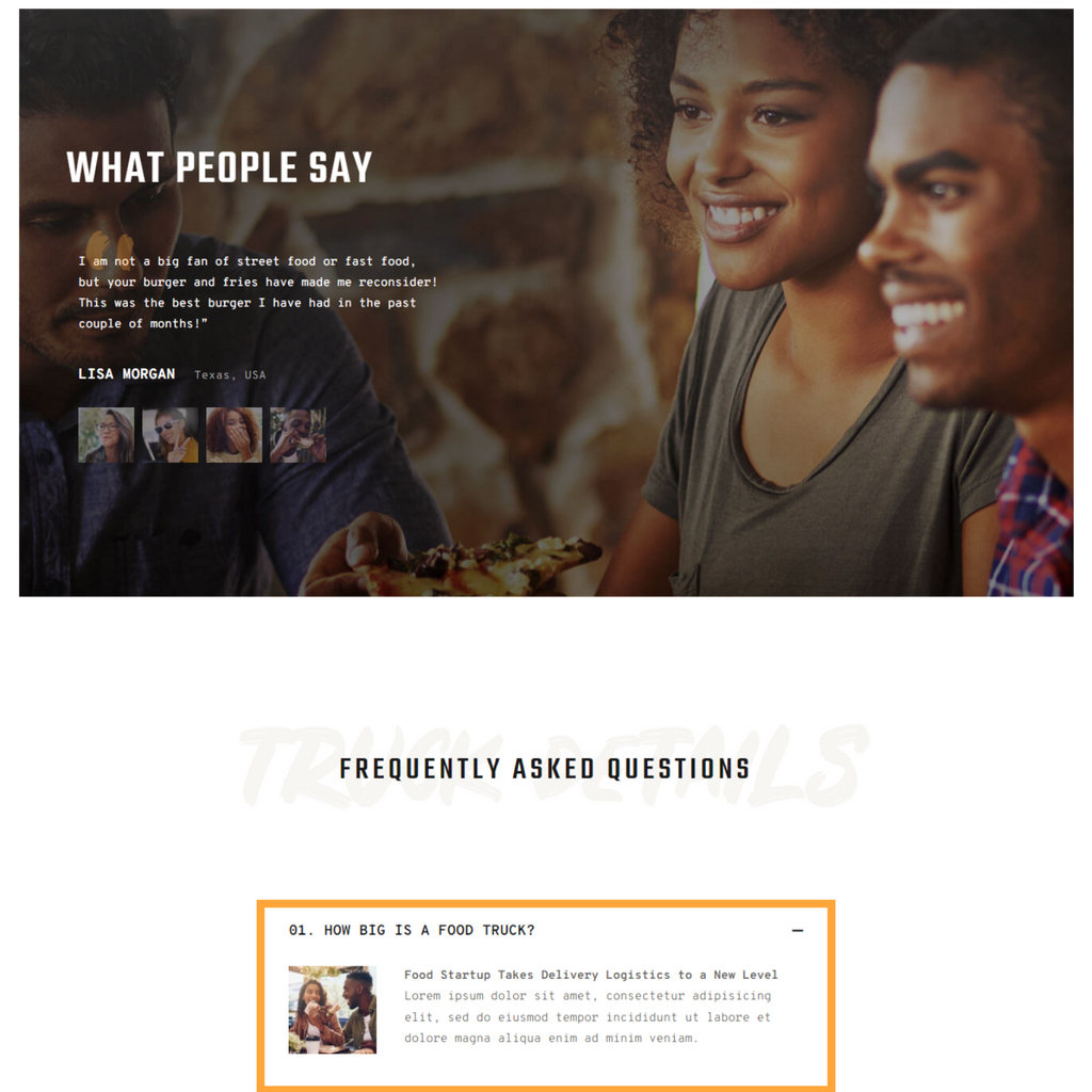 Modern Food Fest and Food Delivery WordPress Responsive Website