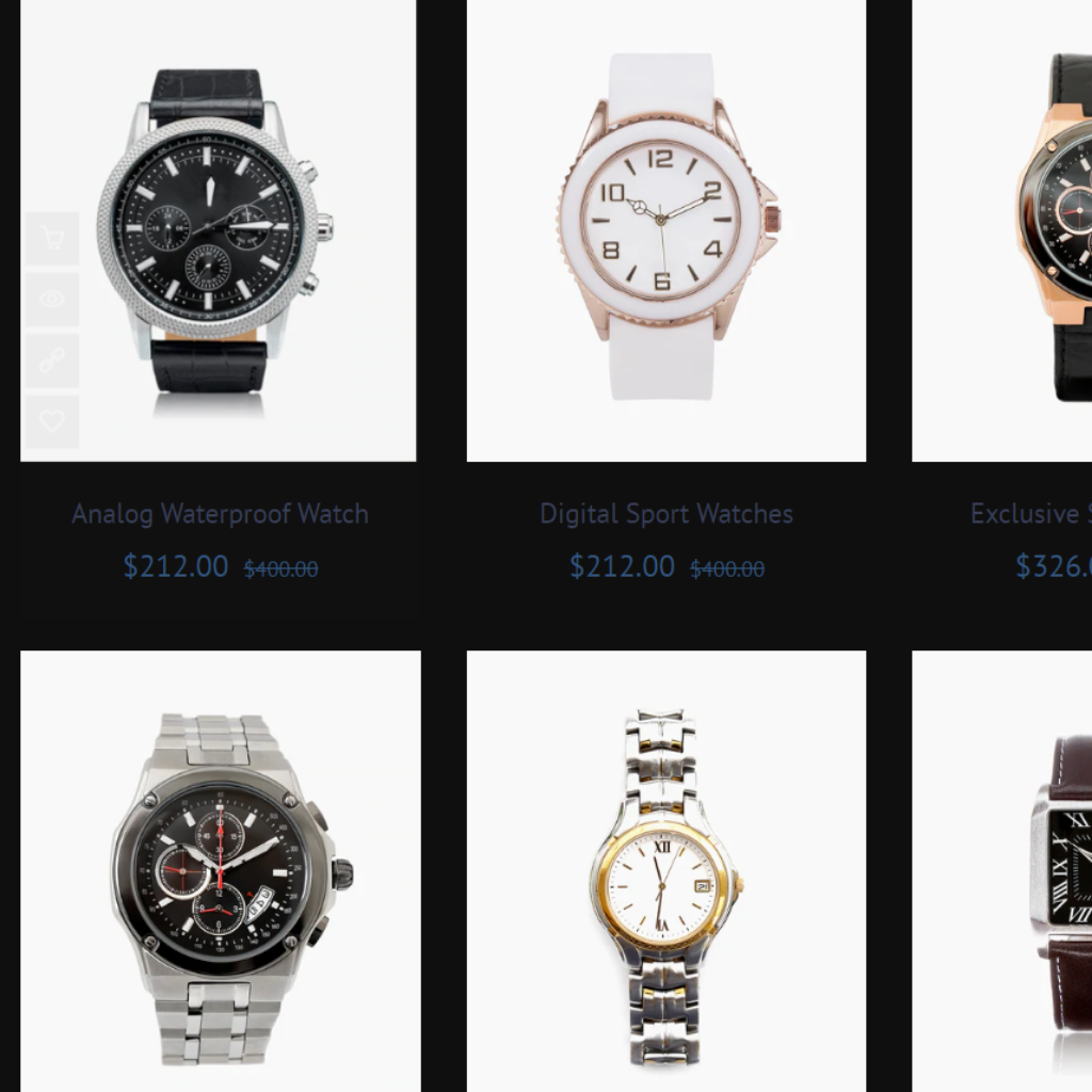 Watches Shopify Shopping Website