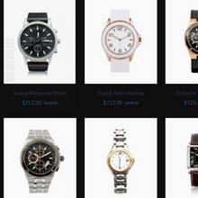 Watches Shopify Shopping Website