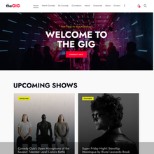 COMEDY CLUB WordPress Responsive Website