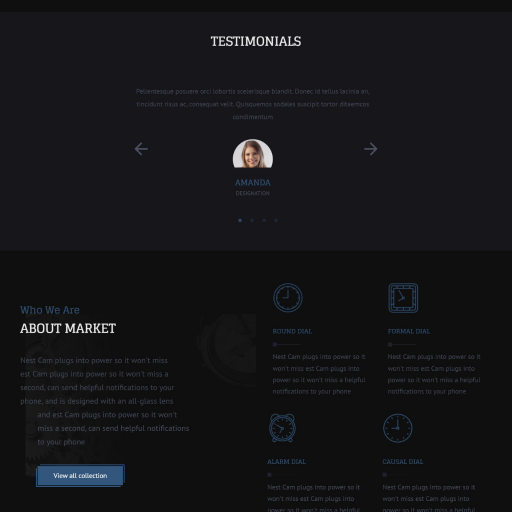 Watches Shopify Shopping Website