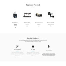Advanced CCTV Solutions Shopify Shopping Website