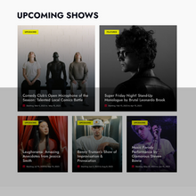 COMEDY CLUB WordPress Responsive Website
