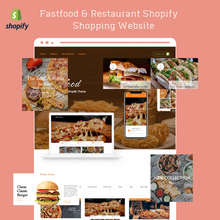 Fastfood & Restaurant Shopify Shopping Website