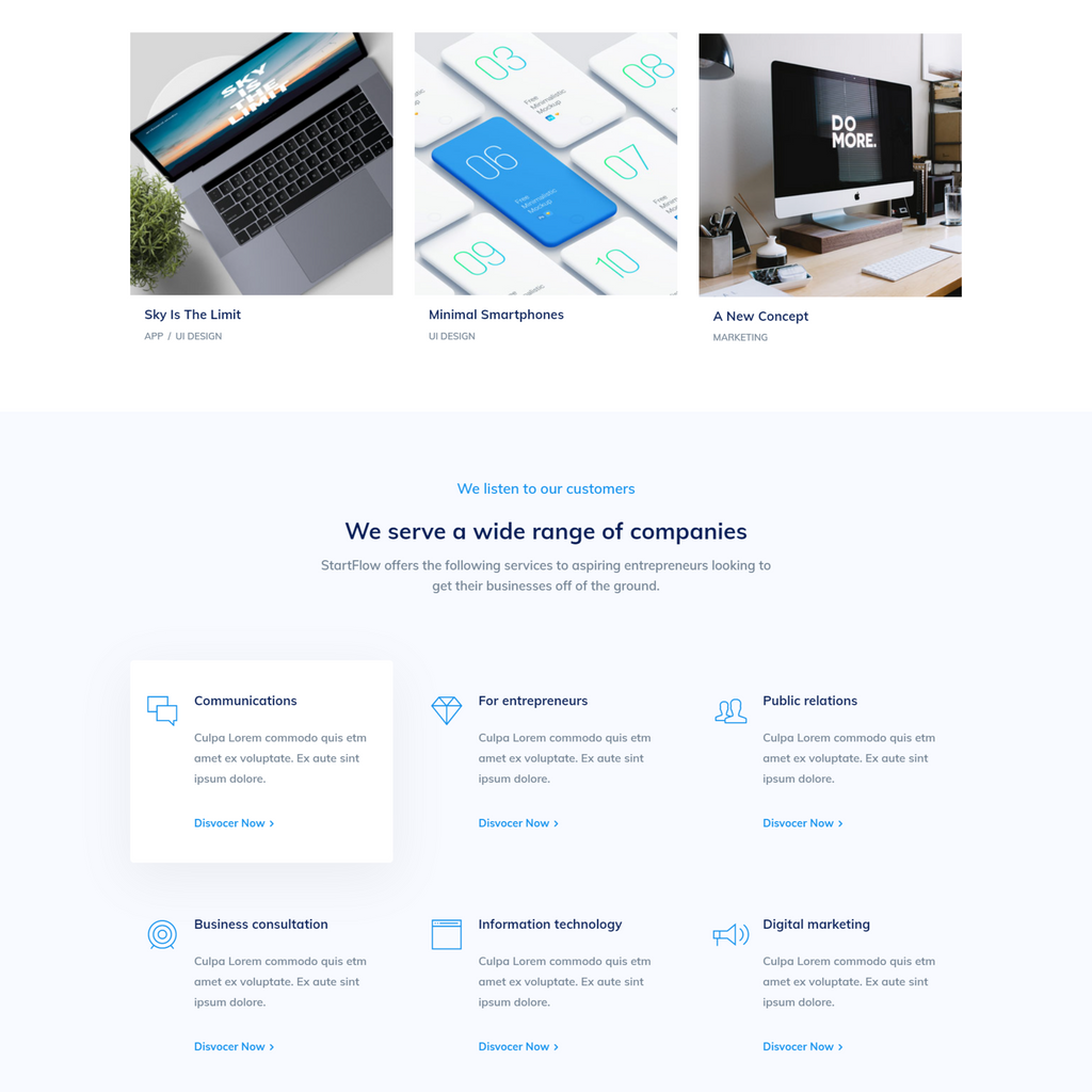 Startup & Creative Agency WordPress Responsive Website