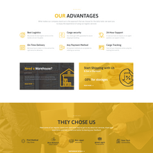 Contemporary Trucking Agency WordPress Responsive Website