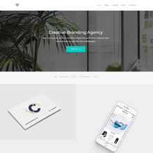 Minimal and Modern Portfolio WordPress Website