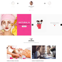 Cosmetics Salon Shopify Shopping Website