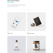Minimal and Modern Portfolio WordPress Website