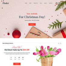 Flower and Bakery store shopify website