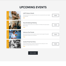 Active & Caring Community WordPress Responsive Website