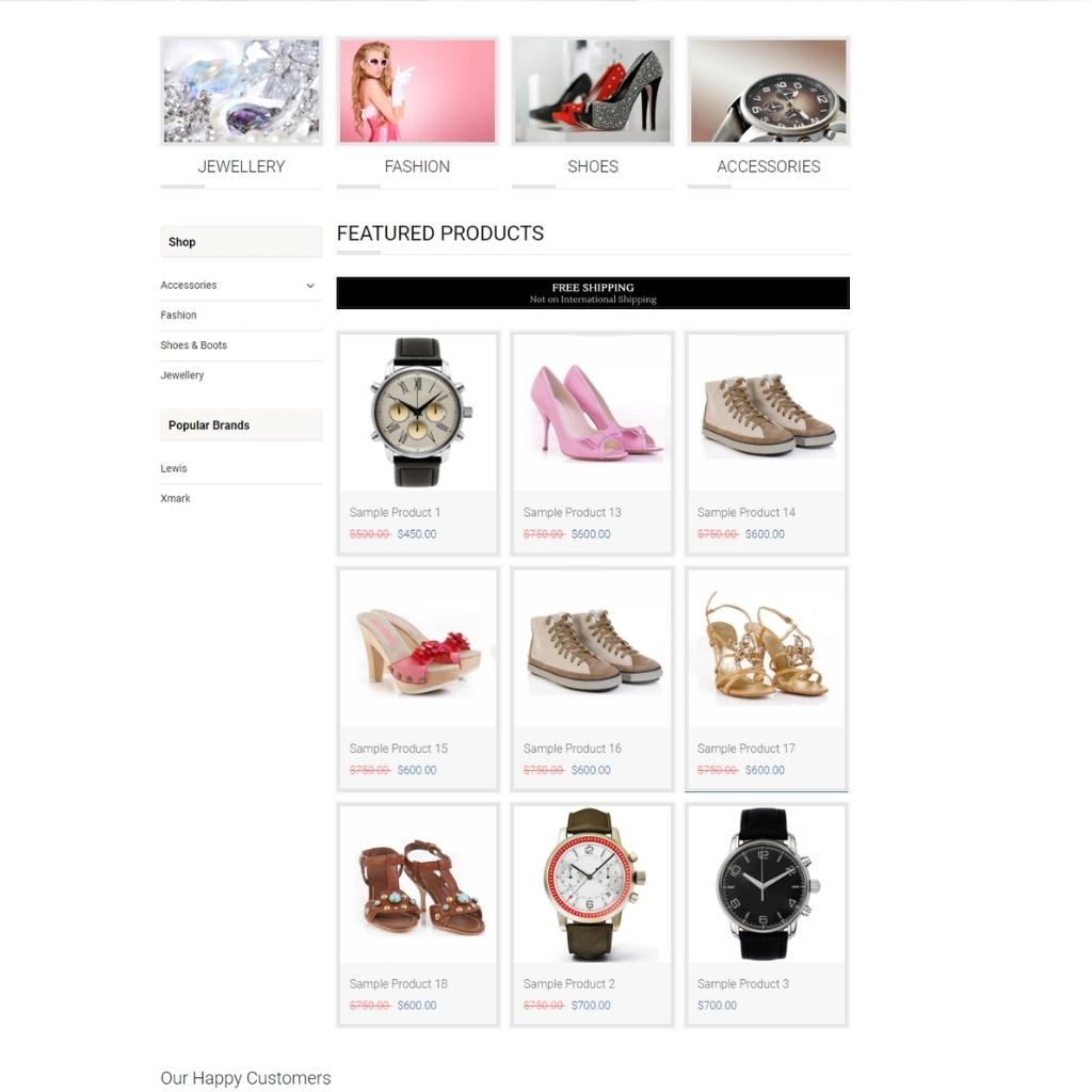 E-Commerce Shopify Mega Shopping Website