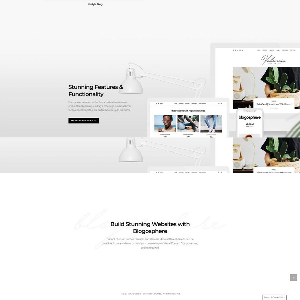 Blogosphere  Multipurpose Blogging  Website