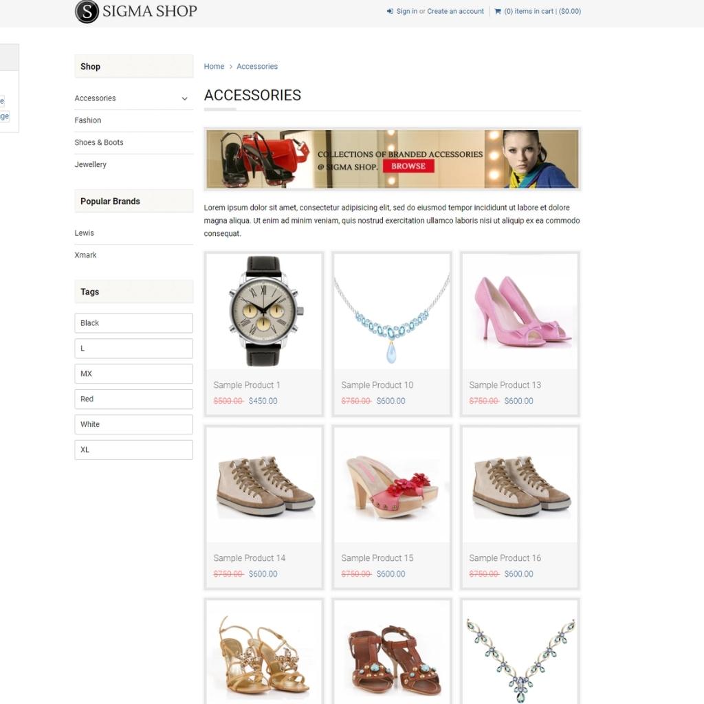 E-Commerce Shopify Mega Shopping Website