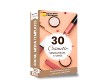 30 Ultimate Cosmetics V1.2 Social Media Stories Canva Templates