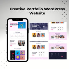 Creative Portfolio WordPress Website